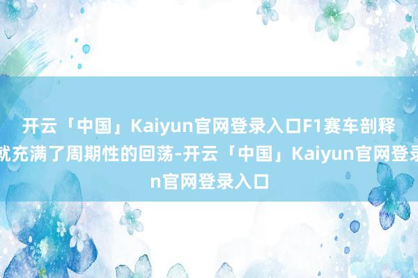 开云「中国」Kaiyun官网登录入口F1赛车剖释本人就充满了周期性的回荡-开云「中国」Kaiyun官网登录入口