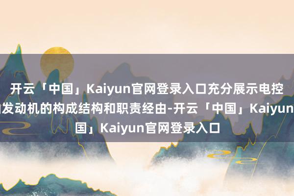 开云「中国」Kaiyun官网登录入口充分展示电控高压共轨柴油发动机的构成结构和职责经由-开云「中国」Kaiyun官网登录入口